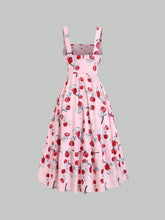 MOD Valentine's Day Romantic Floral Dress